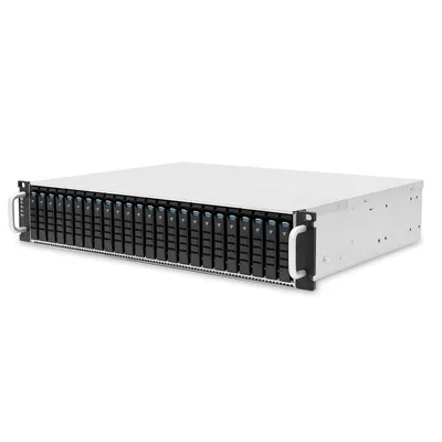 Корпус серверный AIC J2024-07-04X_XJ1-20247-02, 2U, 24×2.5", JBOD