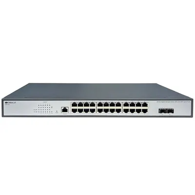 Коммутатор ORIGO OS3126/A1A, 24×1GbE, 2×SFP, L2, управляемый