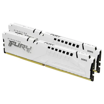 Память Kingston KF560C30BWEK2-32, DDR5, 2×16ГБ, 6000МГц, CL30, Beast White