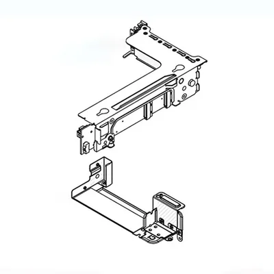 Райзер-карта Lenovo 4XH7A82904, SR650 V3 PCIe Gen4 x8/x8 Riser3