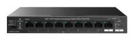 Коммутатор TENDA G1110PF-8-120W, 8×PoE, 1×SFP, 120W
