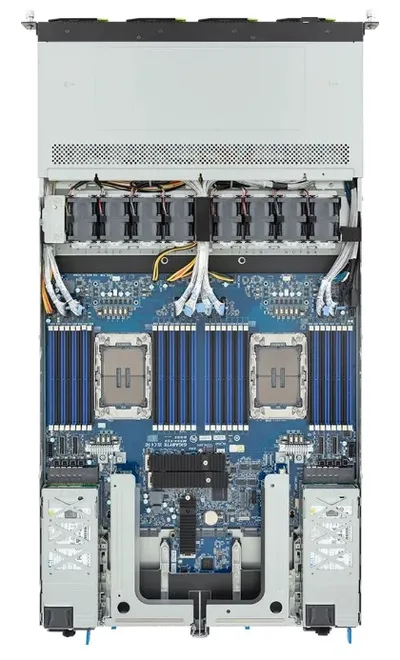 Серверная платформа GIGABYTE R184-S94-AAV1, 1U, 2×LGA 4710, 32×DDR5, 16×E3.S