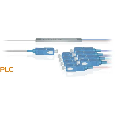 Делитель оптический PLC SNR SNR-PLC-M-1x8-SC/UPC, 1x8, SC/UPC