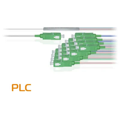 Делитель оптический планарный B-OptiX PLC-M-1x16-SC/APC, 1×16, SC/APC