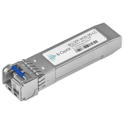 Модуль B-OptiX SFP WDM, дальность до 20км LC (14dB), 1310нм