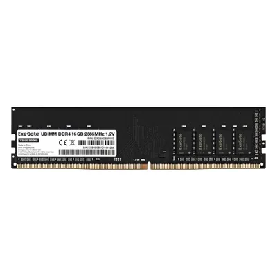 Оперативная память ExeGate EX283083RUS, 16ГБ, DDR4, 2666МГц, DIMM