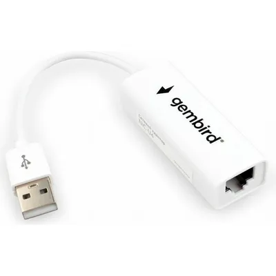 Сетевой адаптер Gembird NIC-U4, USB 2.0→LAN 10/100 Мбит/с