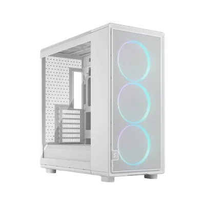 Корпус ПК Fractal Design FD-C-EPO1X-05, Full-Tower, белый, 3×140mm ARGB, TG