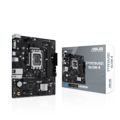 Материнская плата ASUS 90MB1GL0-M0ECY0, PRIME H610M-R-SI, LGA1700, DDR5, mATX