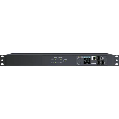PDU CyberPower PDU44005, Switched ATS, 1U, IEC C19×2/C13×8