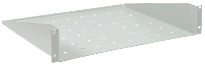 Полка консольная ITK RS35-550P-R, 19", 2U, 550мм, серая