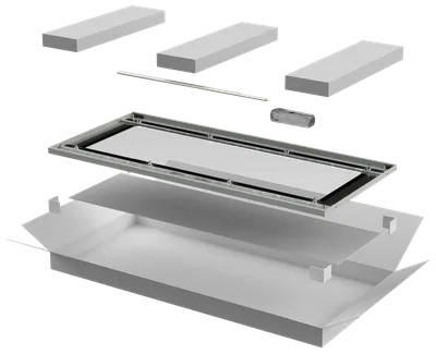 Дверь ITK LINEA N LN35-47U6X-DR, стеклянная, 600мм, 47U