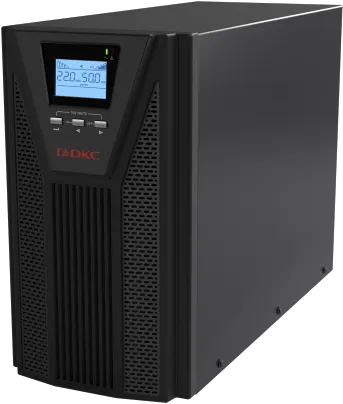 DKC SMALLT2A10S Онлайн ИБП ДКС Small Tower, 2000 ВА/1800 Вт, 1/1, 4xSchuko, EPO, USB,  RS-232, RJ45, 6x7Ач