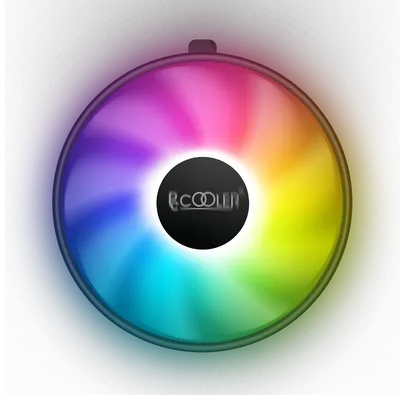 Кулер PCCooler E126M PRO, TDP 92W, 120мм PWM, FRGB, 70мм