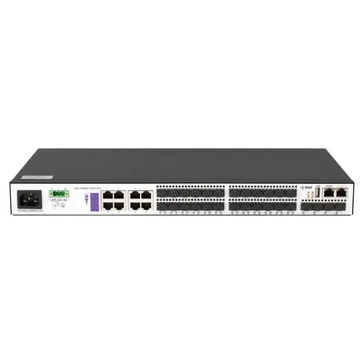 Коммутатор SNR SNR-S3850G-24FX-UPS, L3, 24×SFP, 8×Combo, 4×10G SFP+