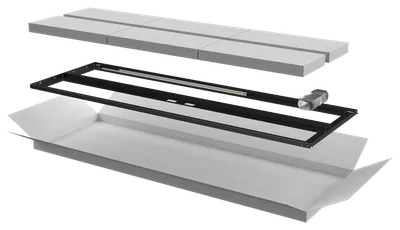 Дверь перфорированная двустворчатая ITK LINEA N LN05-33U6X-D2P, 600мм, 33U, черная