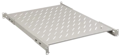 Полка стационарная ITK FS35-800PI-R, 19", 1U, 800мм, серая
