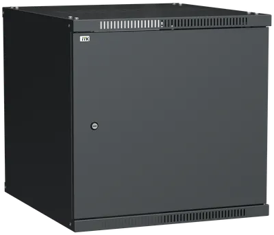 Шкаф ITK LINEA WE LWE5-09U67-MF, 9U, 600x650мм, дверь металл, черный