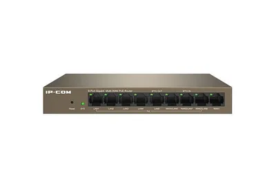 Маршрутизатор IP-COM M20-8G-PoE, 9-портовый, гигабитный, PoE 95 Вт