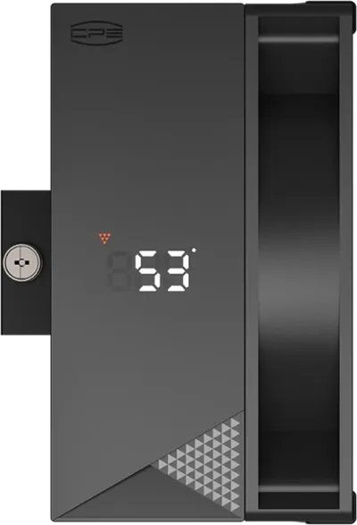 Кулер PcCooler RT500 Digital BK, 240 Вт, 120 мм, 5 трубок, цифровой дисплей