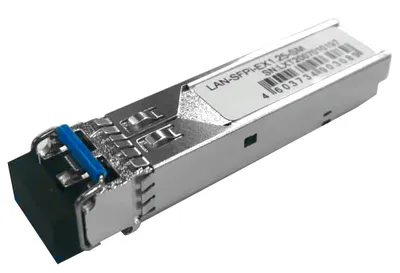 Модуль SFP Lanmaster LAN-SFPi-EX1.25-SM, EX, 40км, 1550нм, SM, LC, 1.25Gbps