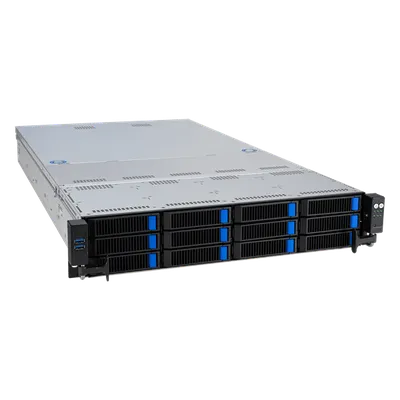 Серверная платформа ASUS 90SF02G1-M002Y0, RS520A-E12-RS12U, 2U, 1×SP5, 24×DDR5