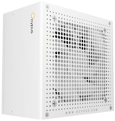 Блок питания Ocypus Iota P1200 WH, 1200Вт, 80+ Gold, ATX 3.1, Fully Modular
