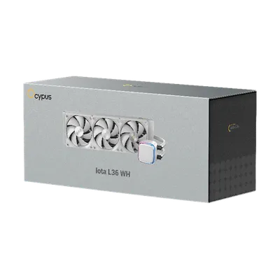 СЖО Ocypus Iota L36 WH, 360мм, белый, ARGB, 3×120мм